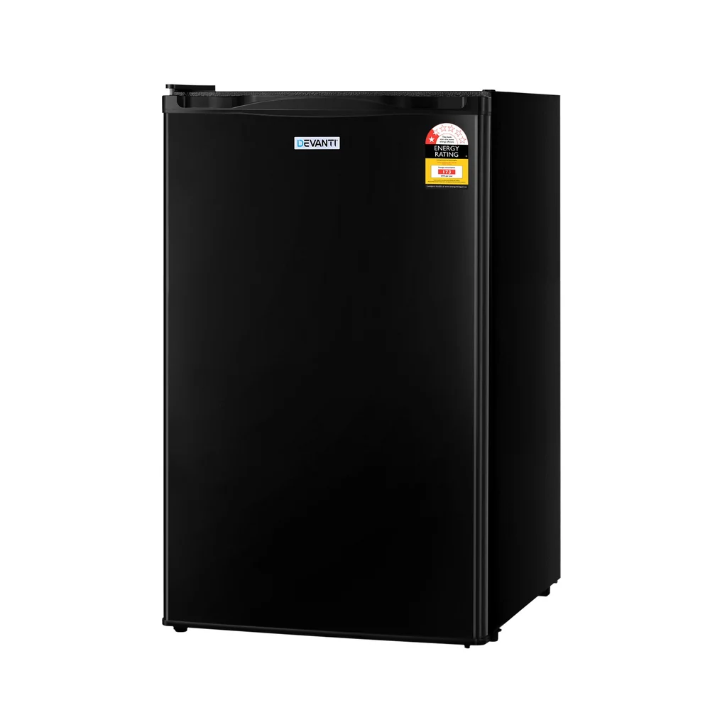 Devanti 110L Bar Fridge Black - Nurns
