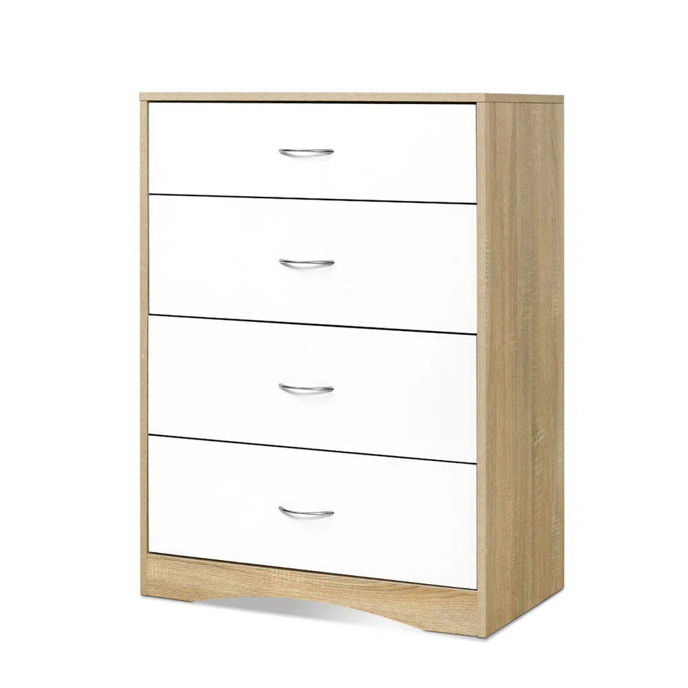 Artiss 4 Chest of Drawers - Nurns