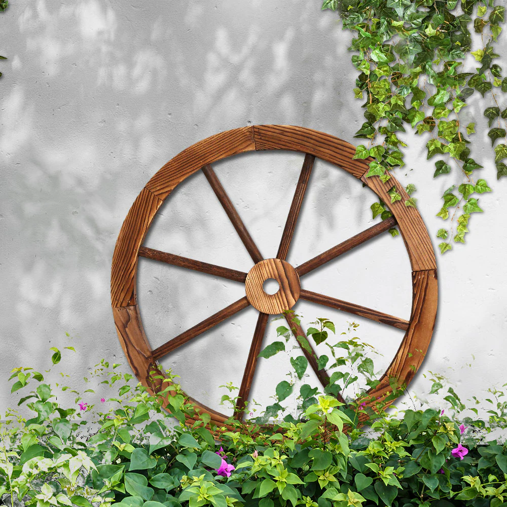 Wooden Wagon Wheel - Nurns