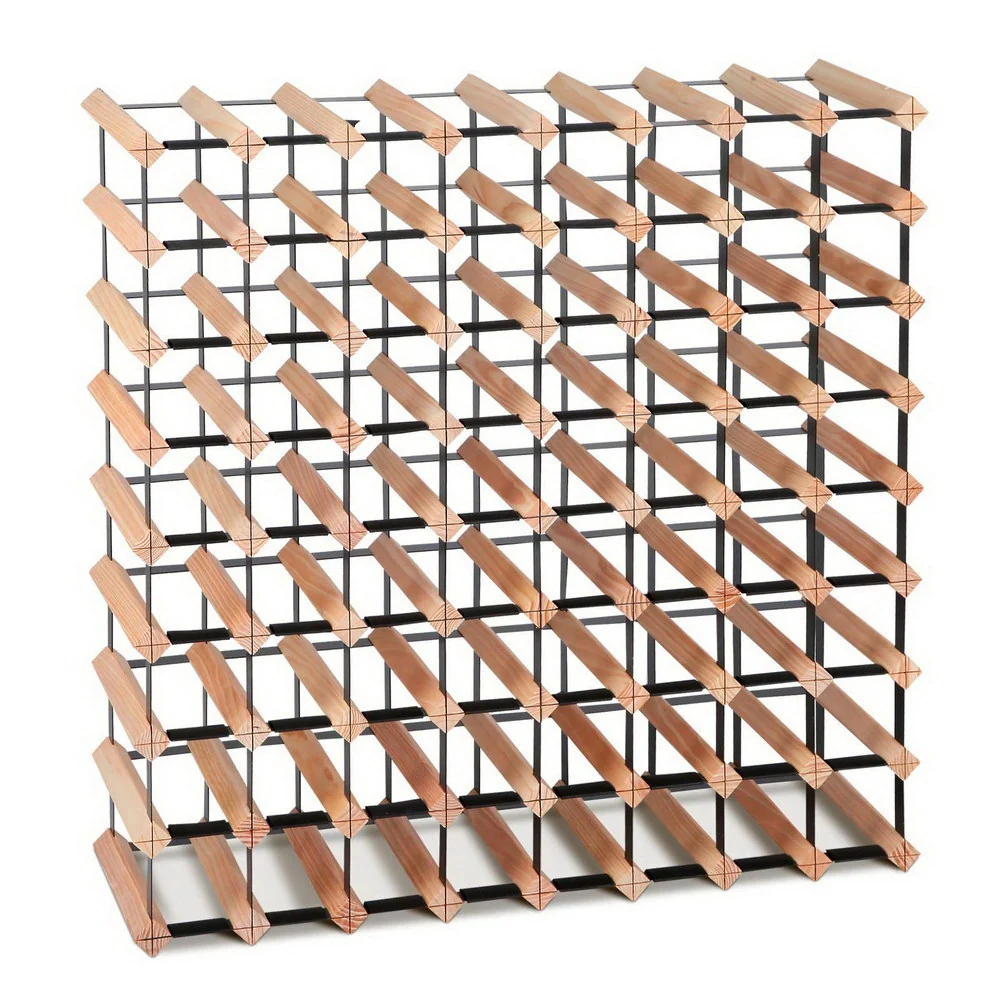 72 Bottle Timber Wine Rack - Nurns