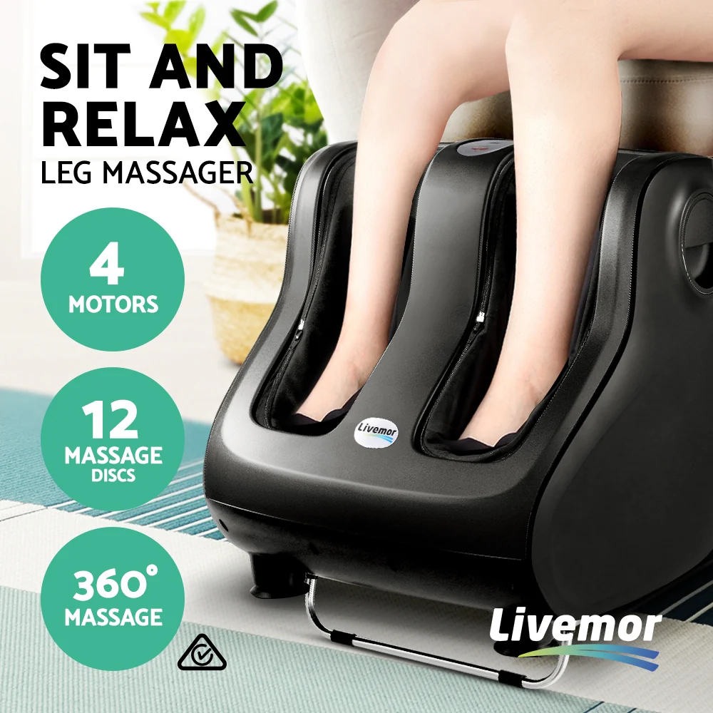 80W Foot Massager - Black - Nurns
