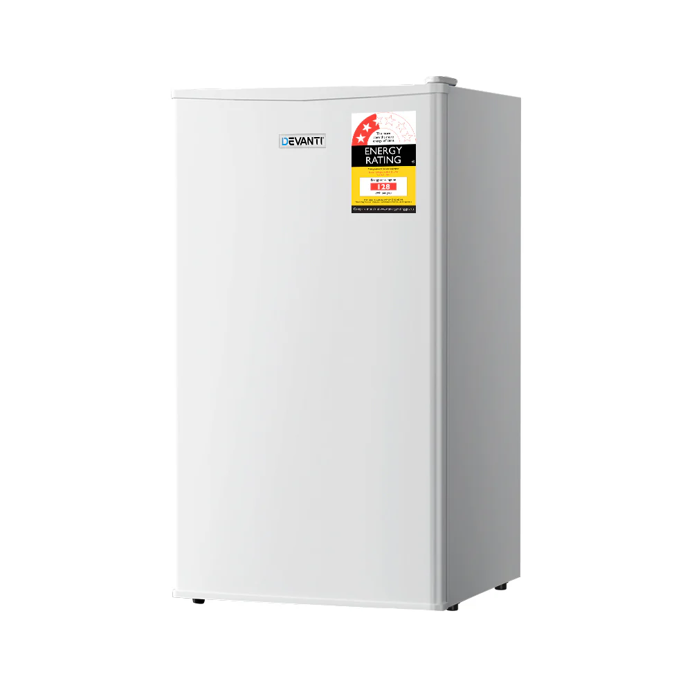 Devanti 95L Bar Fridge White - Nurns