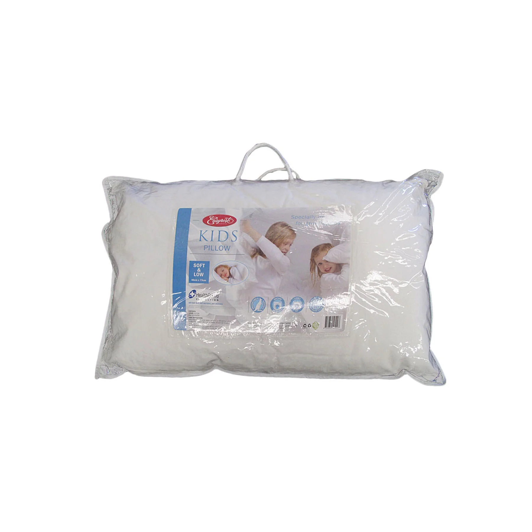Kids Pillow Soft and Low - White - Nurns