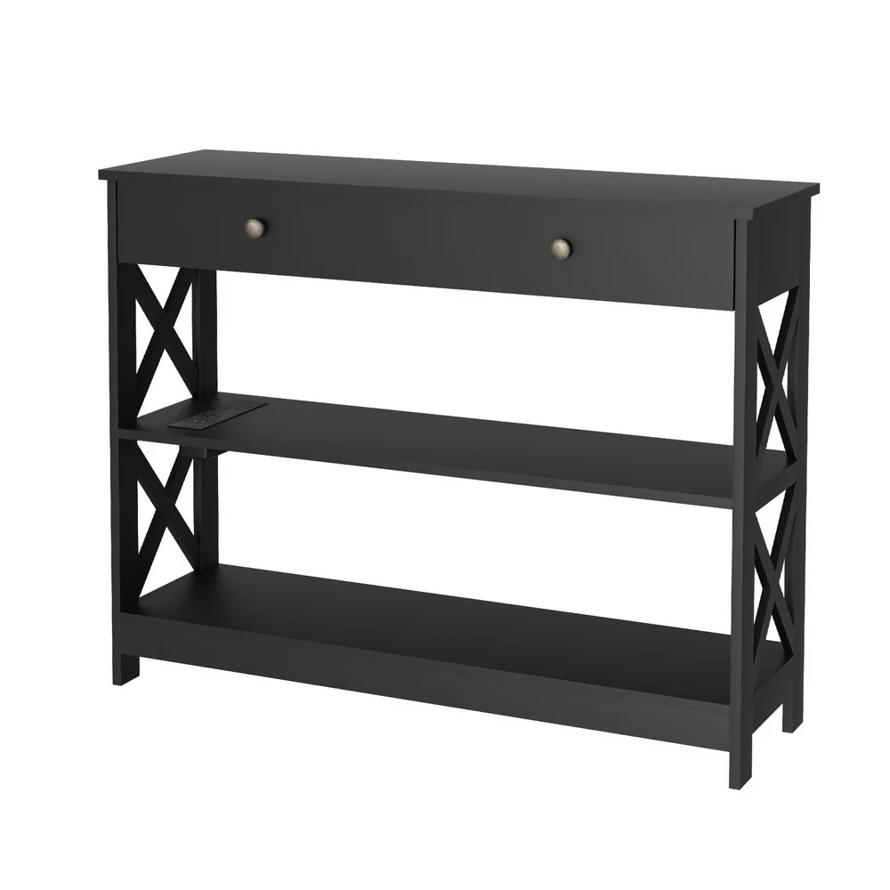 Console Table 3-tier USB Outlets - Nurns